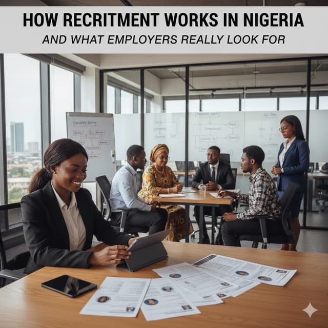 How Recruitment Works in Nigeria (and What Employers Really Look For)