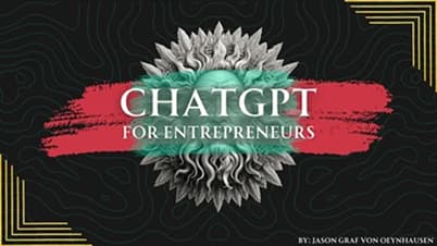 ChatGPT for Entrepreneurs