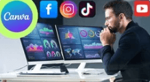 Social Media Graphics Design and Video Editing in Canva